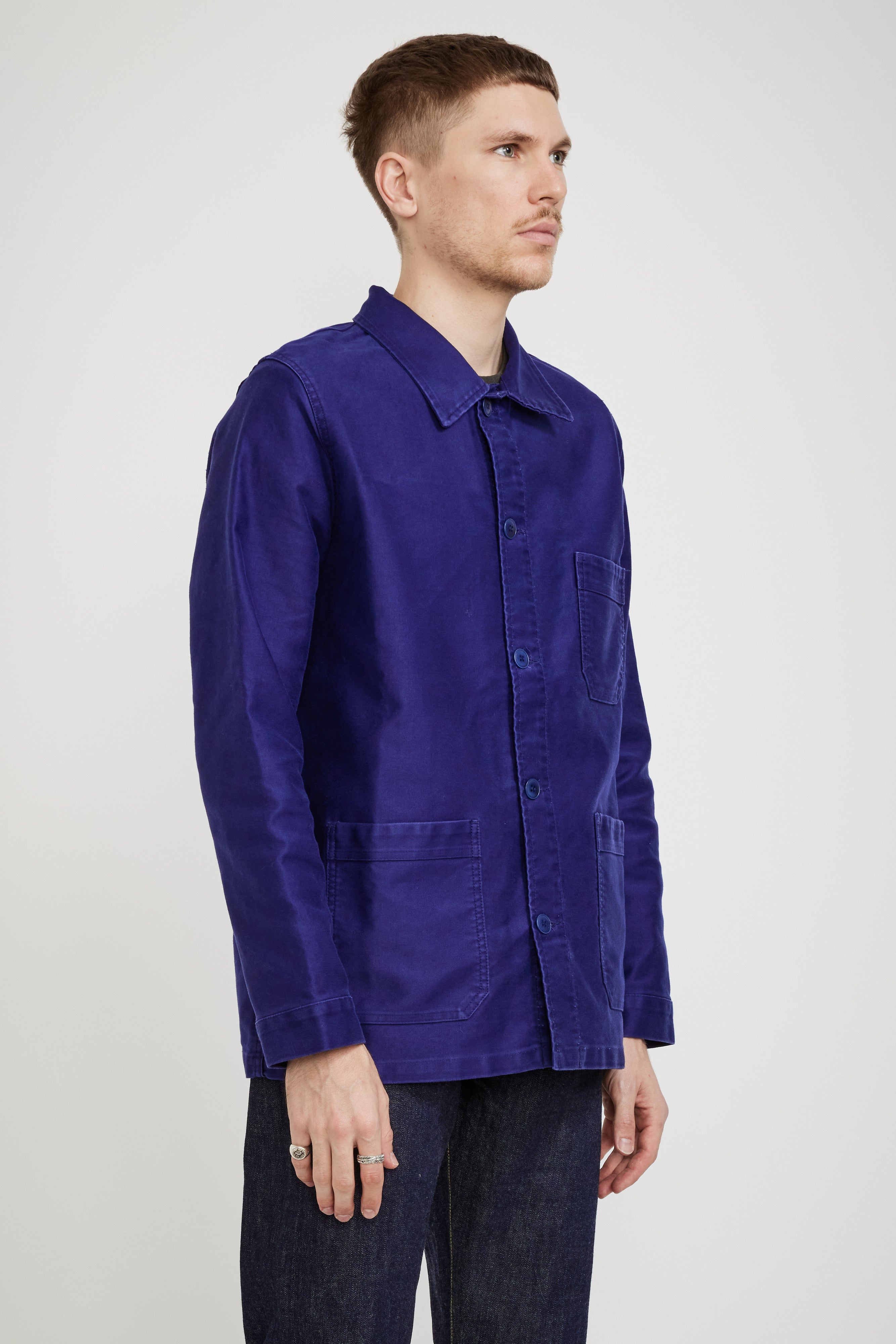 Le Mont Saint Michel | Genuine Work Jacket Blue | Maplestore