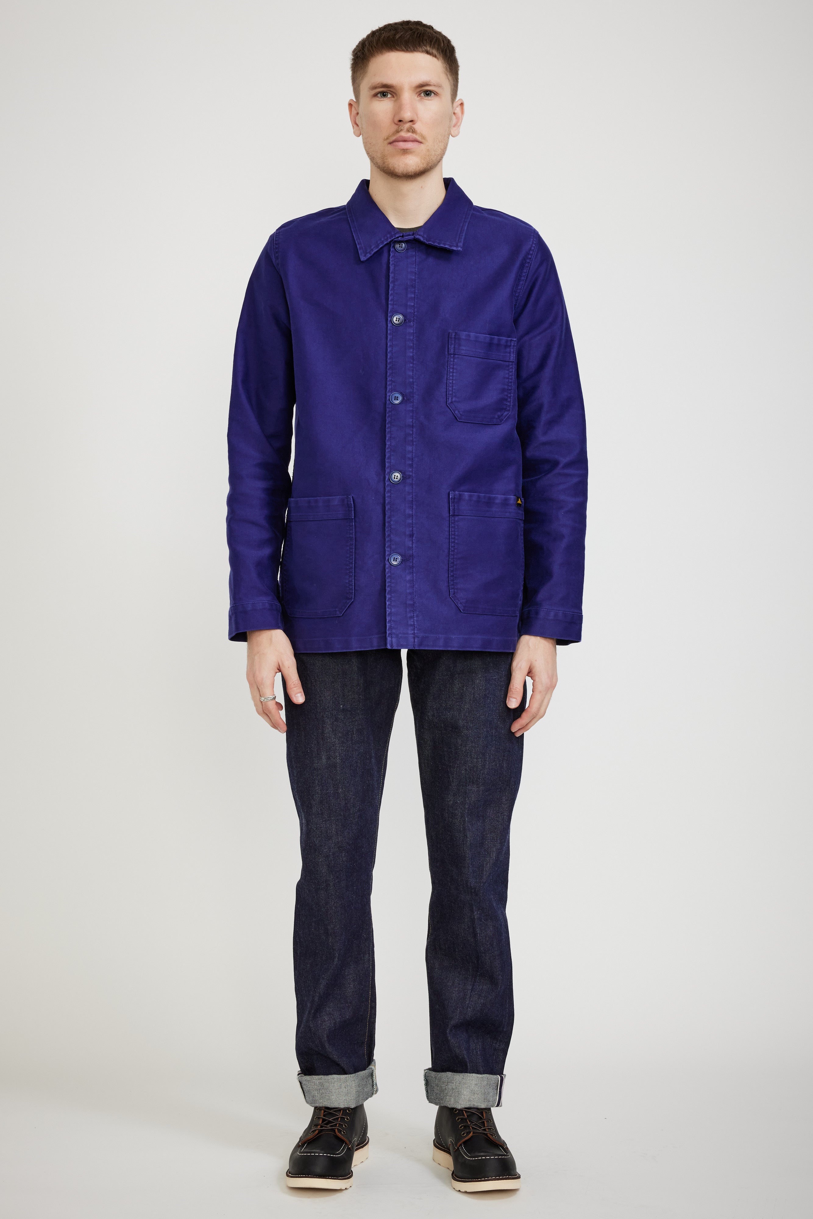 Le Mont Saint Michel | Genuine Work Jacket Blue | Maplestore