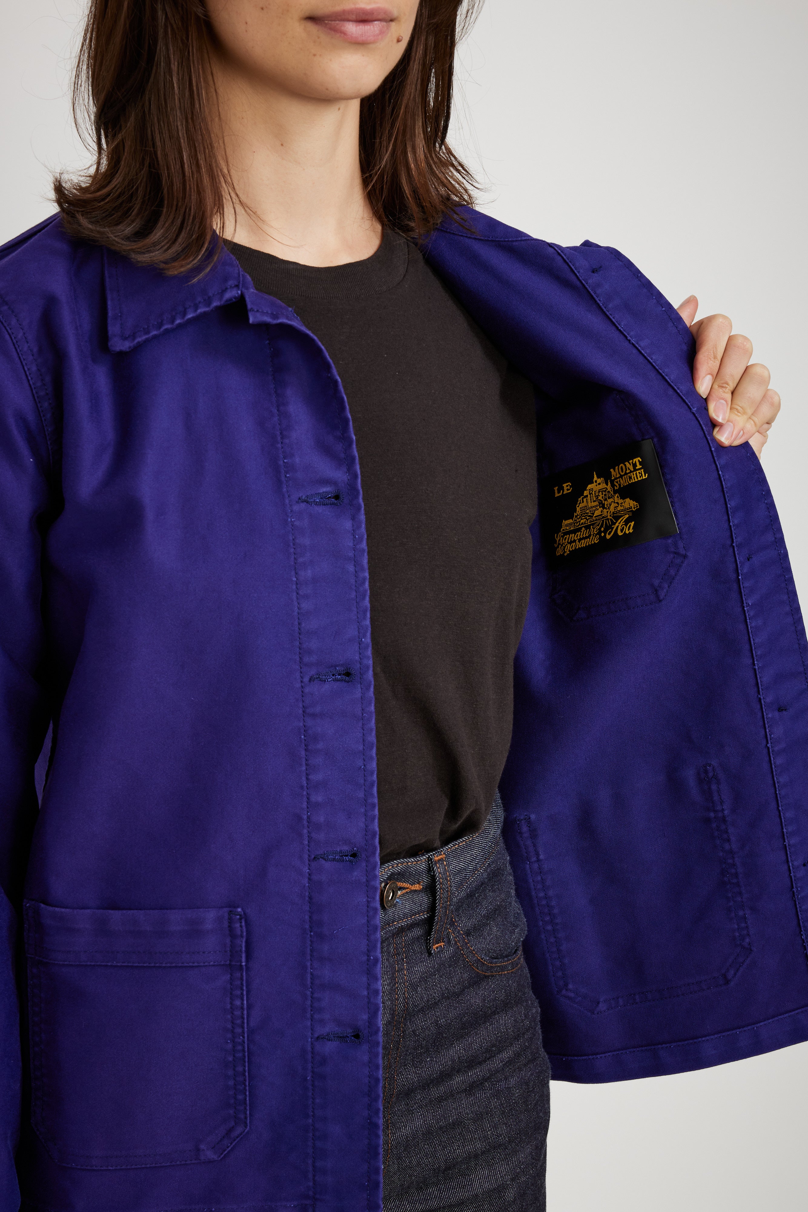 Le Mont Saint Michel | W's Genuine Work Jacket Blue | Maplestore