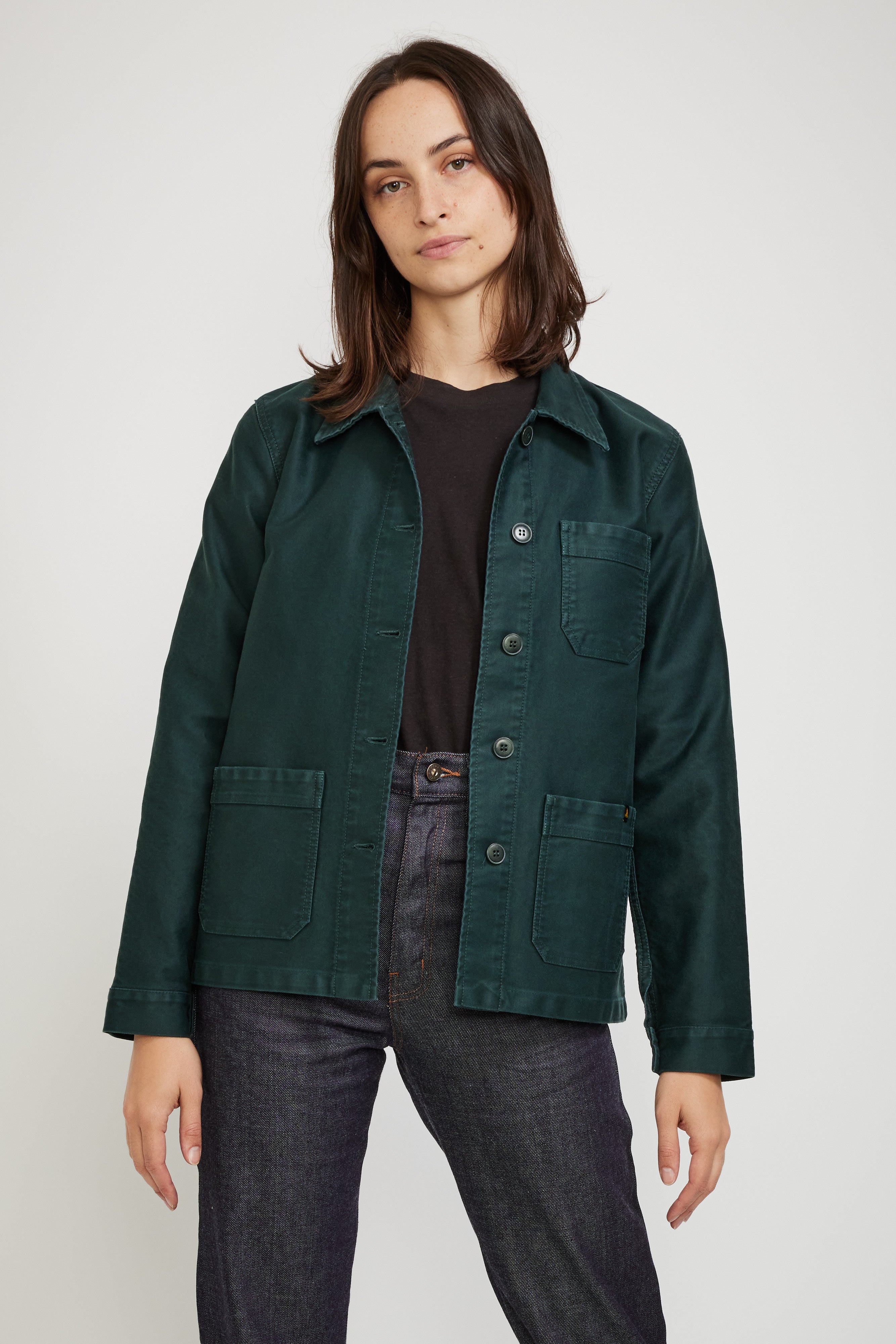 Le Mont Saint Michel | W's Genuine Work Jacket Forest | Maplestore