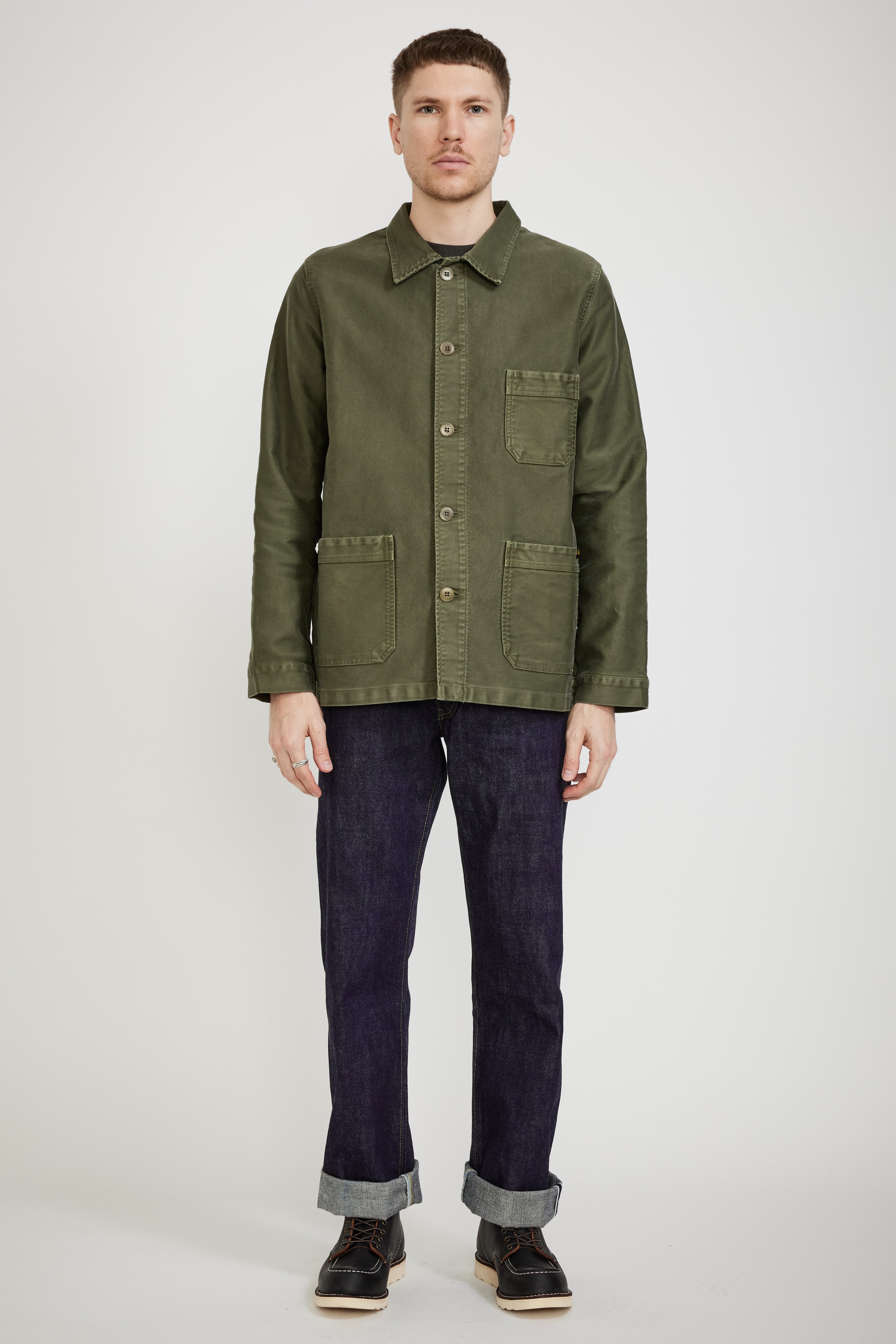 Le Mont Saint Michel | Genuine Work Jacket Kaki | Maplestore