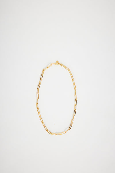 Meadowlark | Paperclip Heavy Necklace Gold Plated 40cm | Maplestore