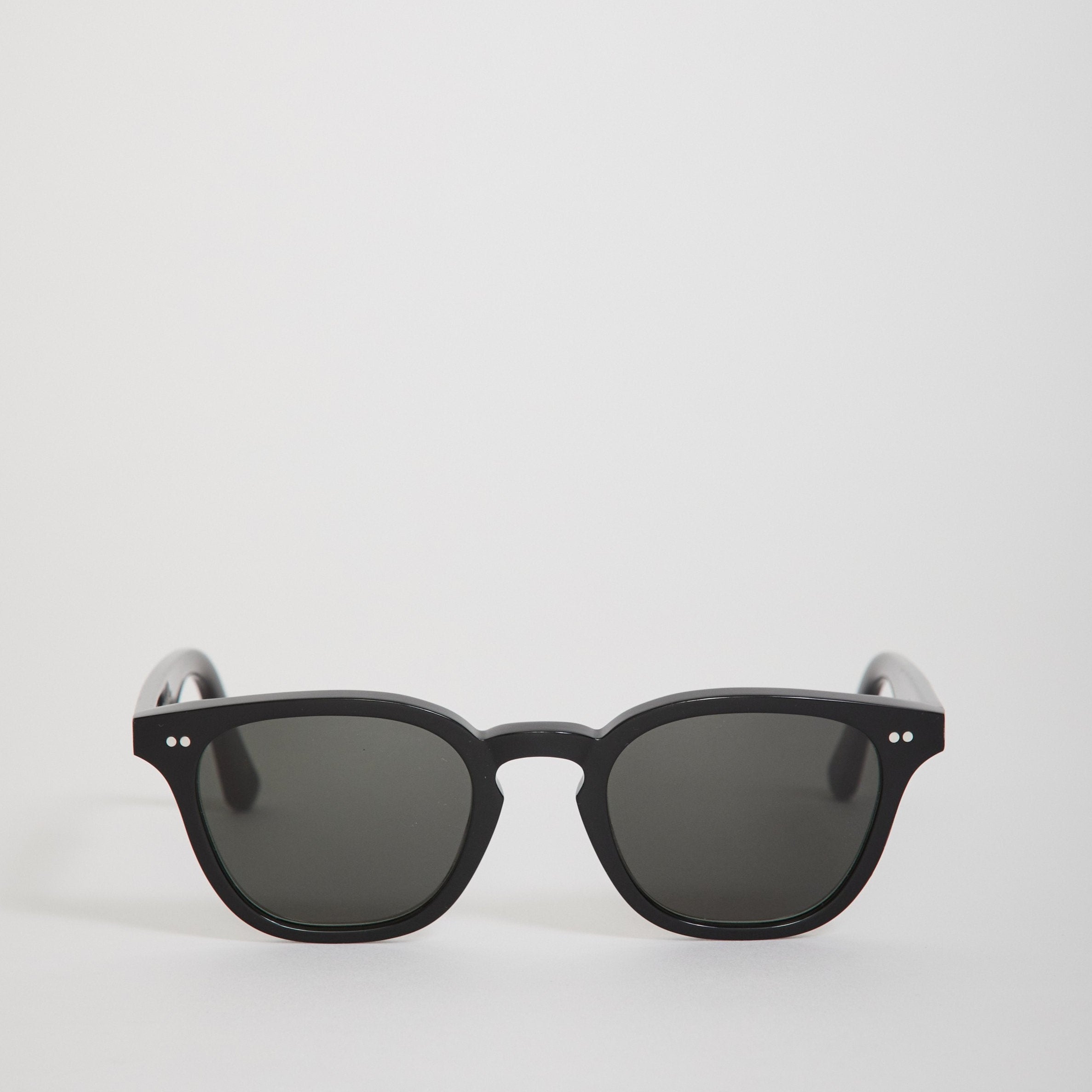 Monokel Eyewear | River Black | Green Solid Lens | Maplestore