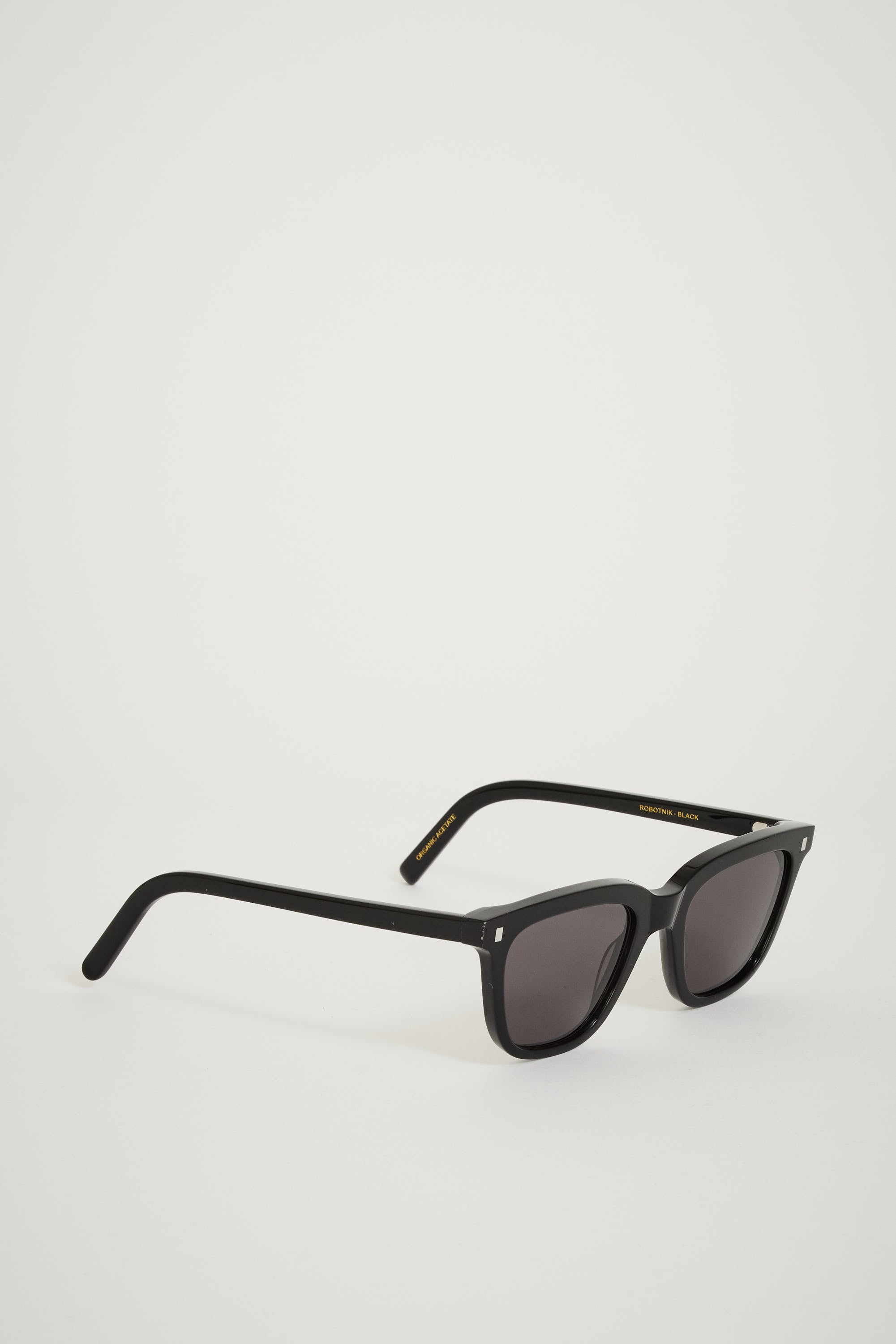 Monokel Eyewear | Robotnik Black | Grey Solid Lense | Maplestore