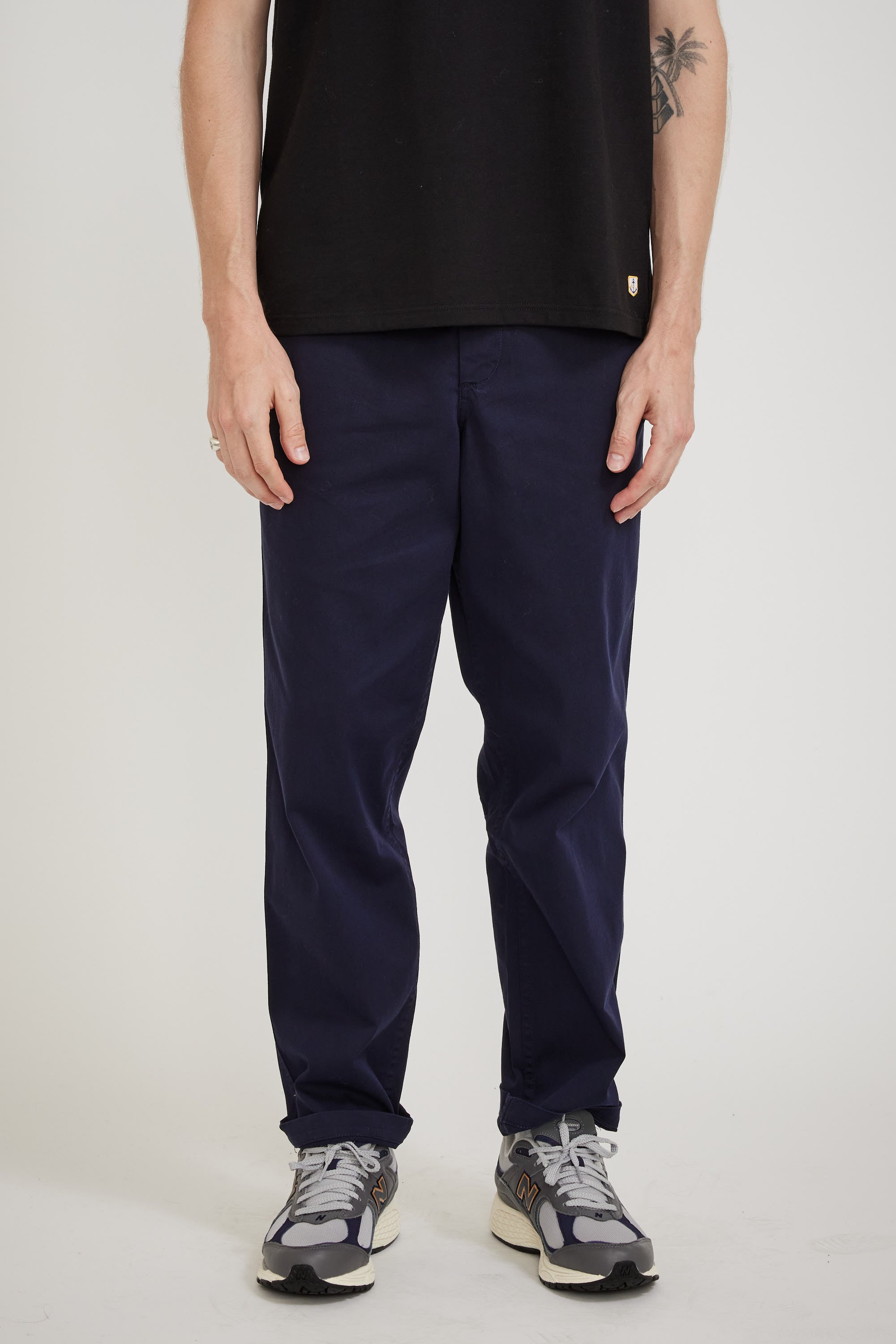 Norse Projects | Ezra Light Stretch Pants Dark Navy | Maplestore