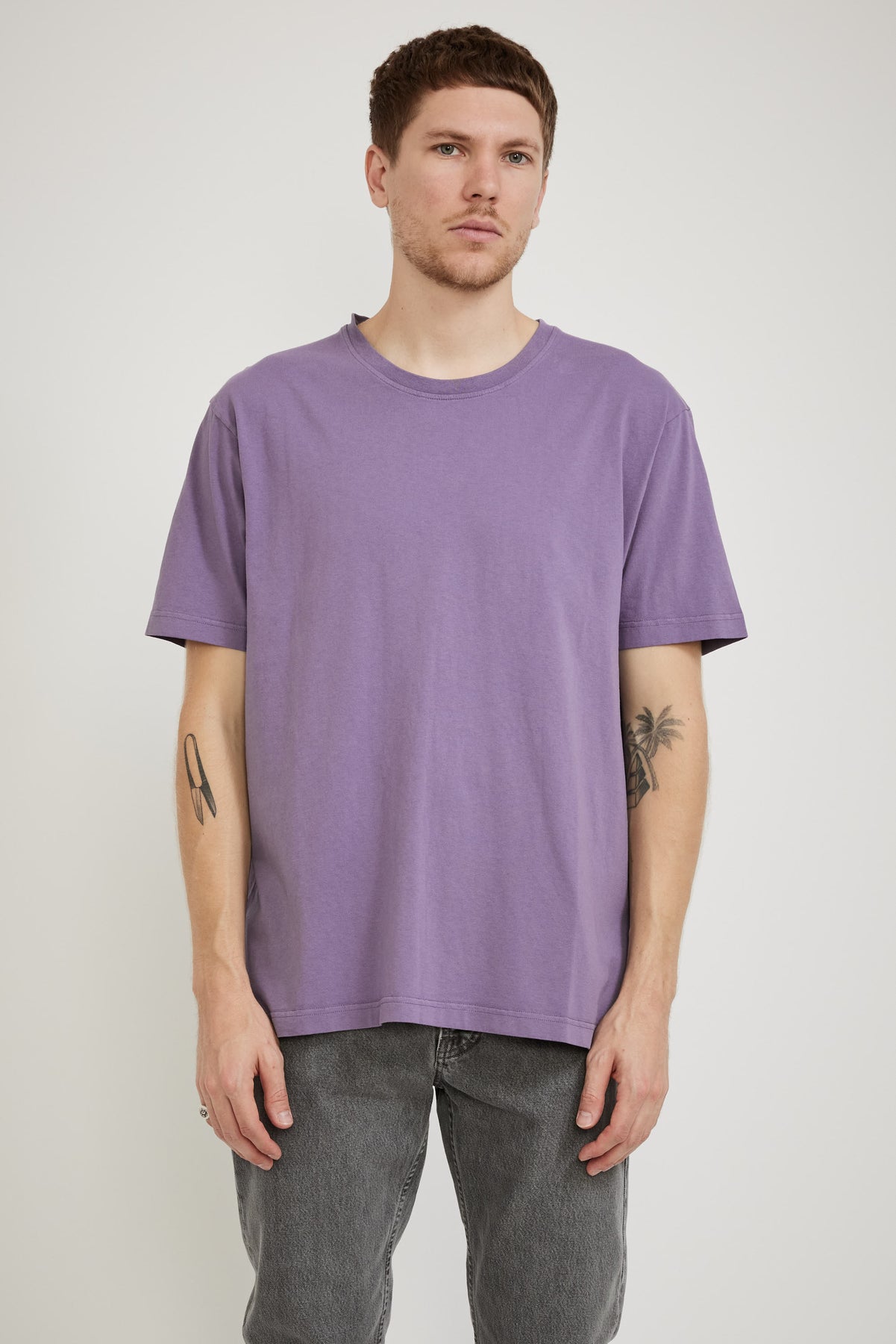 Nudie Jeans Co. Uno Everyday T-Shirt Lilac | Maplestore