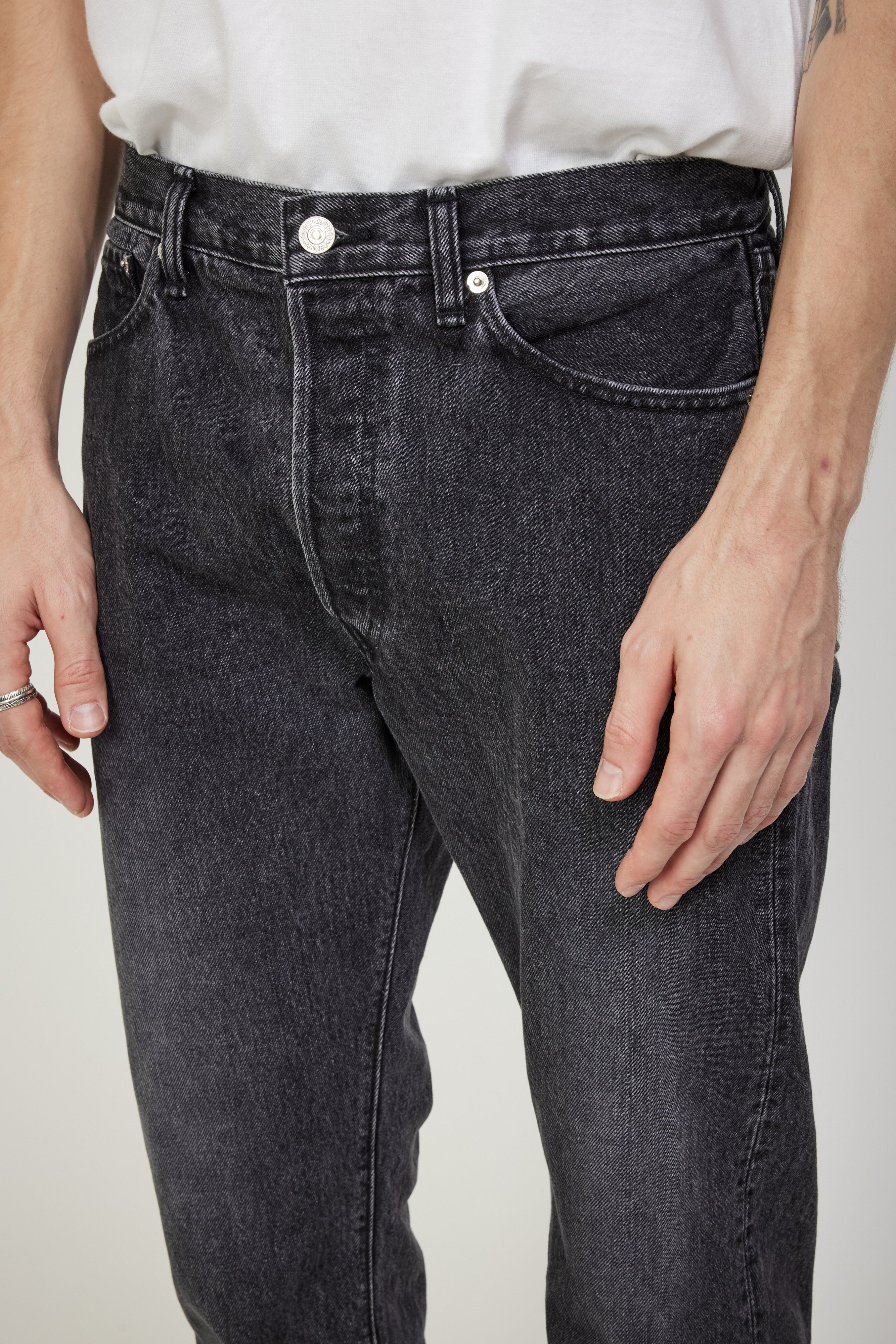 Orslow | 105 90's Black Denim Stone Wash | Maplestore