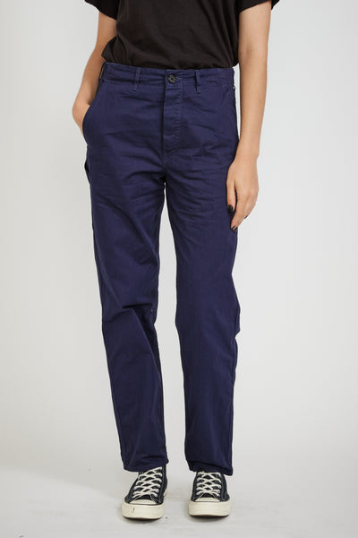 Orslow | French Work Pant Navy Womens | Maplestore
