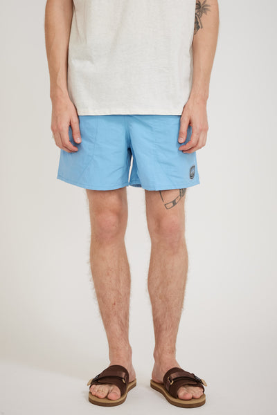Patagonia | Baggies Shorts 5 in. Clean Currents Patch: Lago Blue | Maplestore