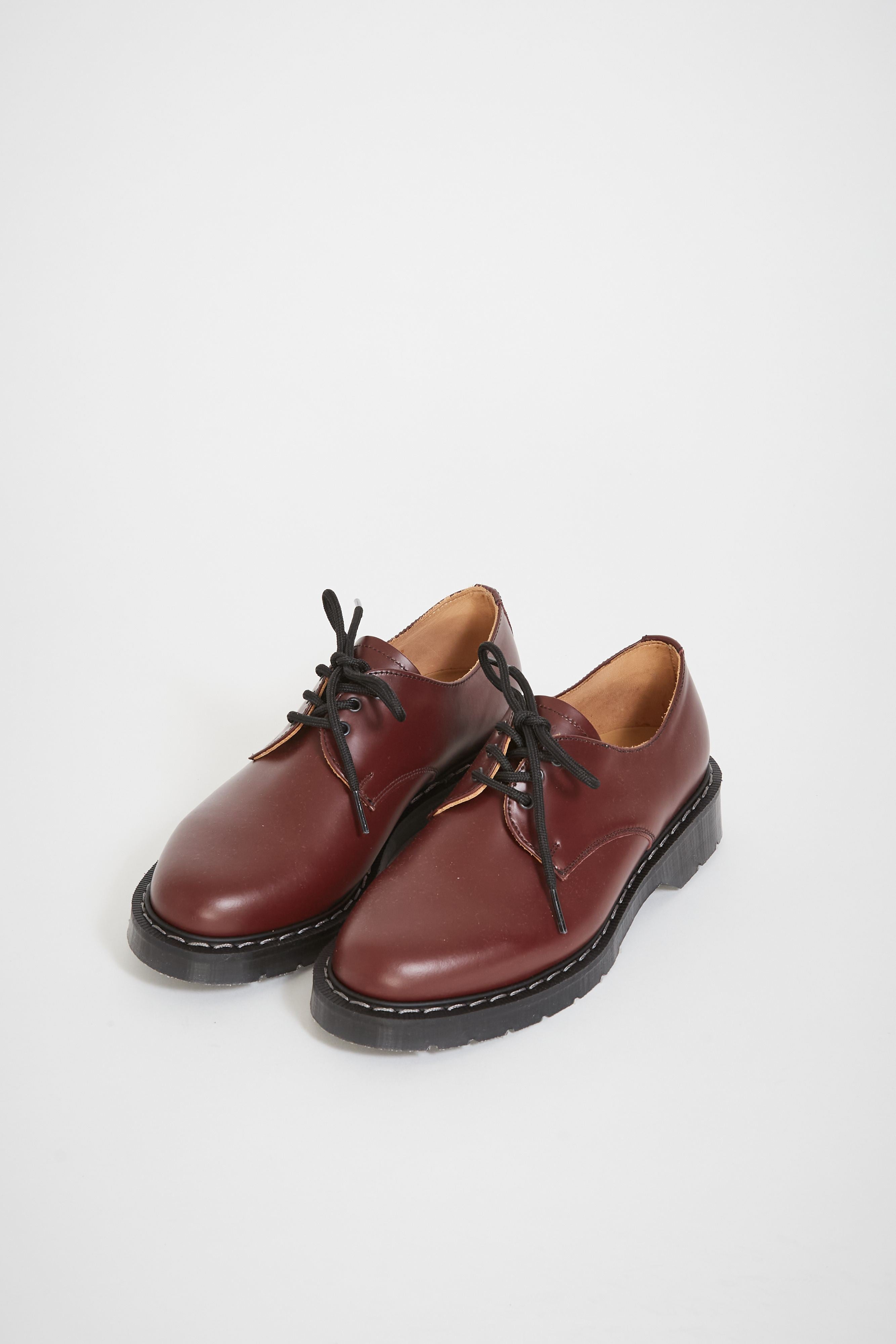 Solovair | Hi Shine Gibson Derby Oxblood | Maplestore