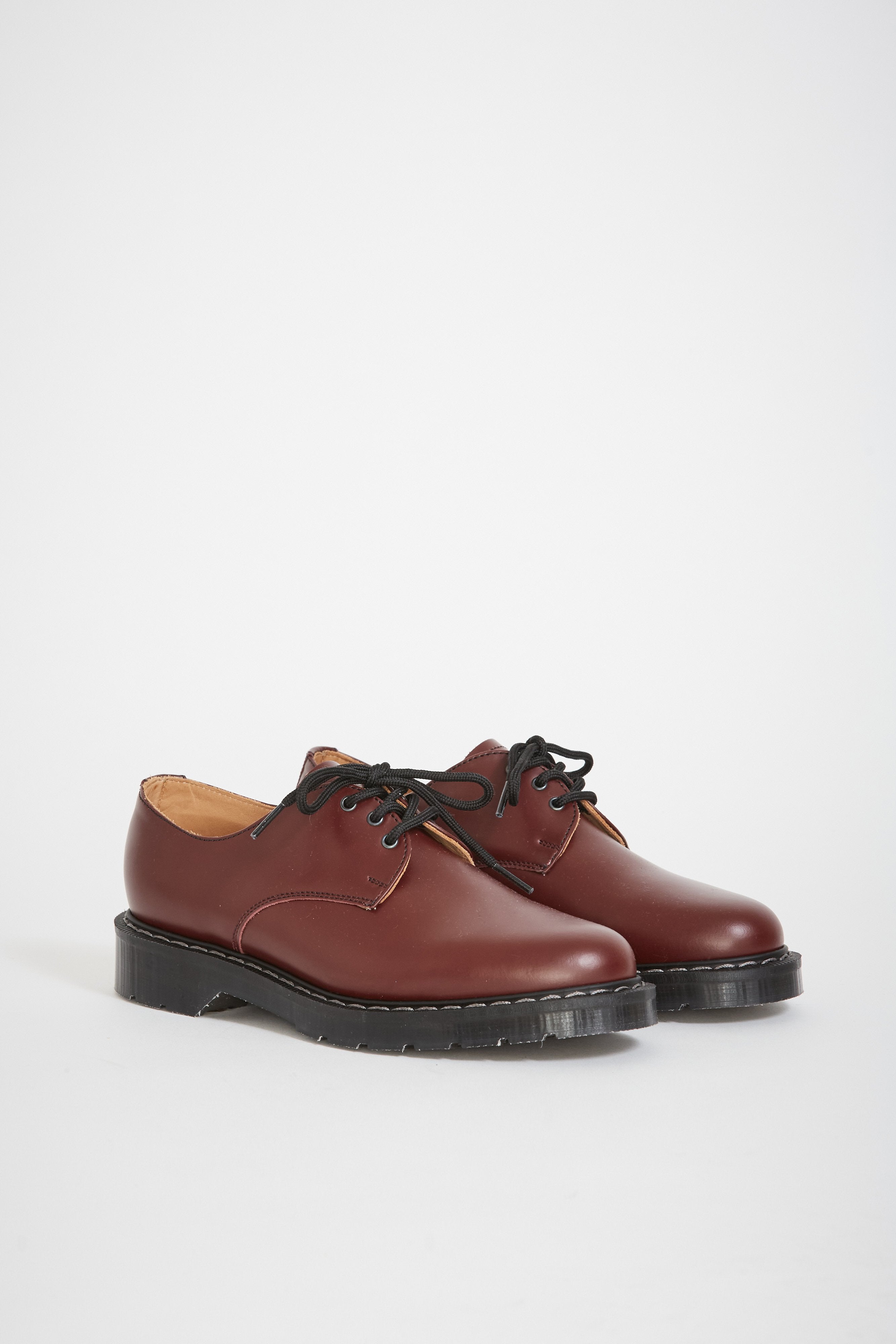 Solovair | Hi Shine Gibson Derby Oxblood | Maplestore