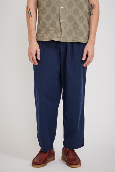 Universal Works | Oxford Pant Summer Canvas Navy | Maplestore
